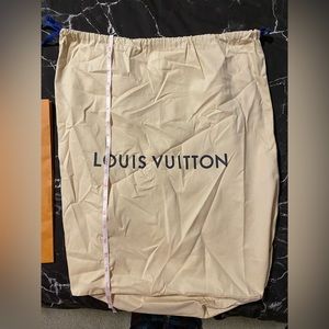 Authentic Louis Vuitton dust bag